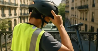 Trottinette électrique et hoverboard : casque et gilet obligatoires à Paris