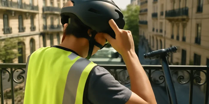 Trottinette électrique et hoverboard : casque et gilet obligatoires à Paris